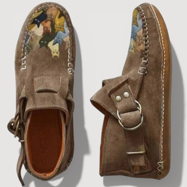 COLLYN – ILLUSTRATED CASUAL LOAFERS