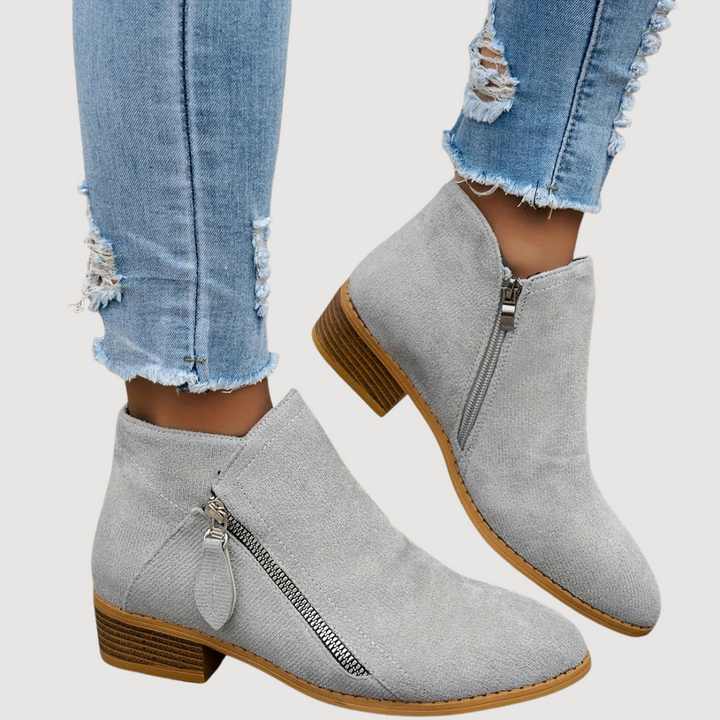 SHAYNE – CASUAL ZIP BOOTS